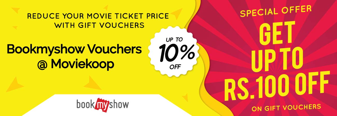 Bookmyshow Voucher at 10% off at Moviekoop.