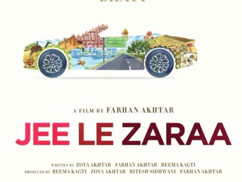 Jee Le Zara: Now its time for Priyanka Chopra Jonas, Katrina Kaif and Alia Bhatt to go for a road trip in a farhan akhtar film