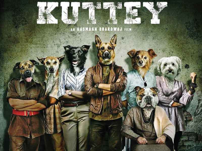 Kuttey Movie Poster: A power house star cast in Vishal Bhardwaj's son film