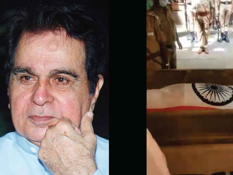 Dilip Kumar's funeral took place with full state honours