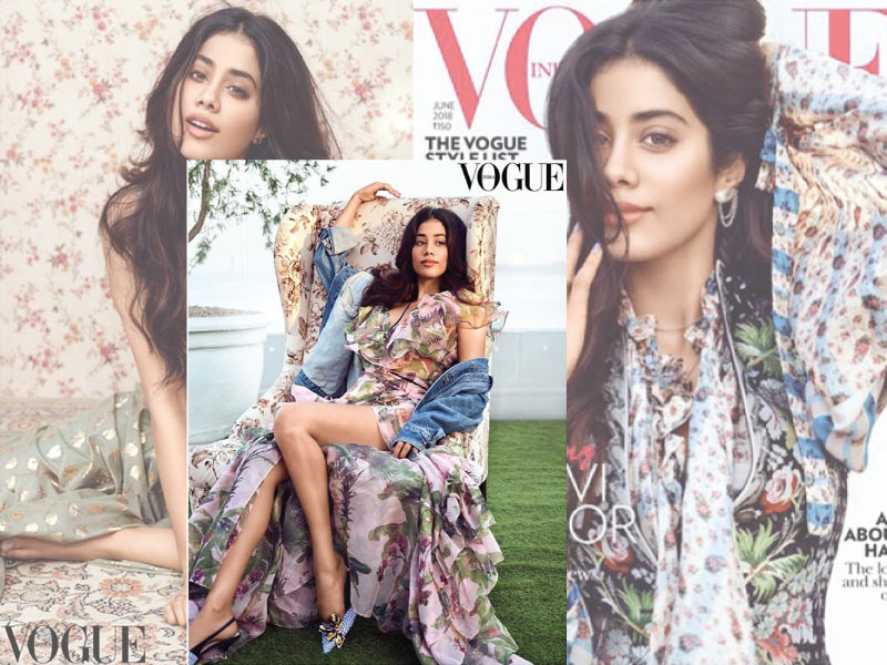 Karan Johar interviews Janhvi Kapoor for Vogue!