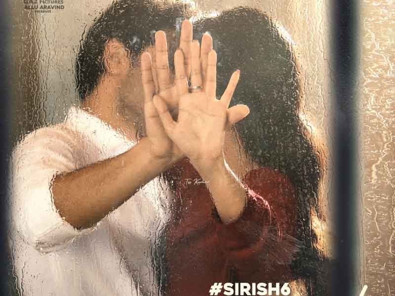 #Sirish6 First look: Allu Sirish and  Anu Emmanuel to share screen 