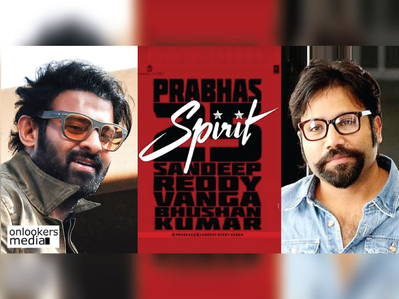 Sandeep Reddy Vanga's 'Spirit' starring Prabhas will be a 'pure commercial entertainer'