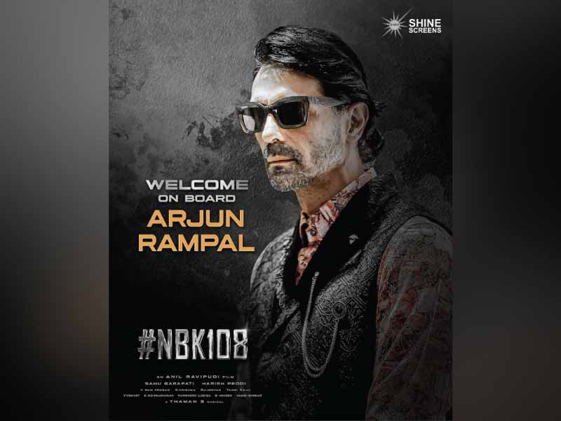  Arjun Rampal to make Telugu debut with NBK 108; expresses excitement and nervousness