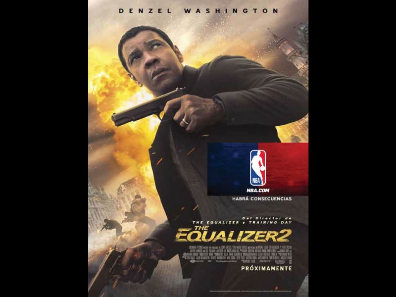 NBA Stars made their appearance to try out in The Equalizer 2