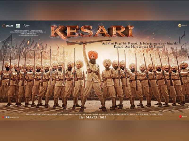 Kesari: A Story of the battle of Saragarhi starring Akshay Kumar and Parineeti Chopra