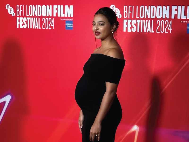 Radhika Apte Shocks Fans with Baby Bump Reveal at UK Movie Premiere