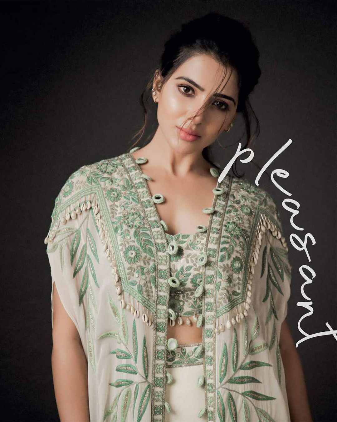 Samantha Akkineni in a pastel outfit