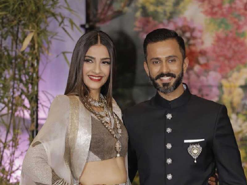 Are the newly weds setting goals? After Sonam Kapoor, Anand also changed his name on instagram