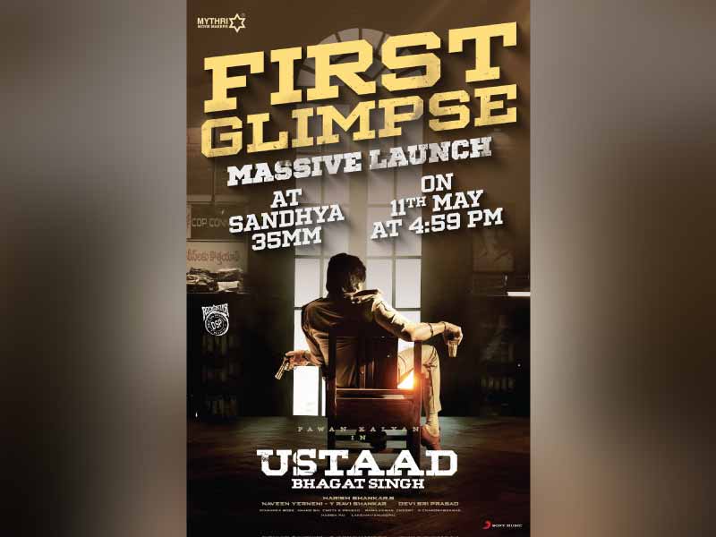 Special date set for release of first glimpse of Ustaad Bhagat Singh