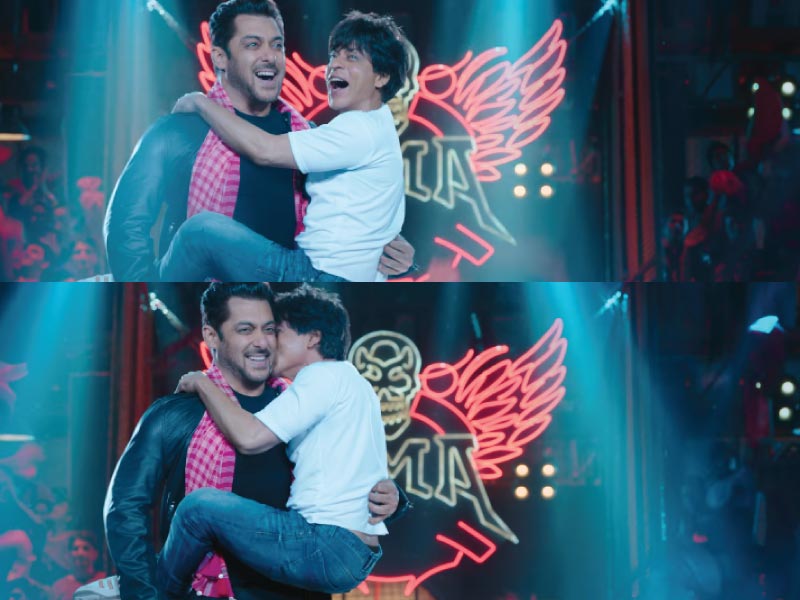 Zero Teaser Decode : Shah Rukh Khan and Salman Khan celebrate eid with kisses this time!