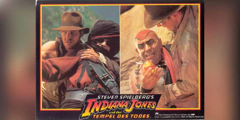 Amrish Puri in Indiana Jones