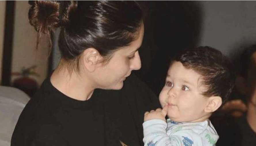 Kareena Kapoor Khan with Taimur Ali Khan