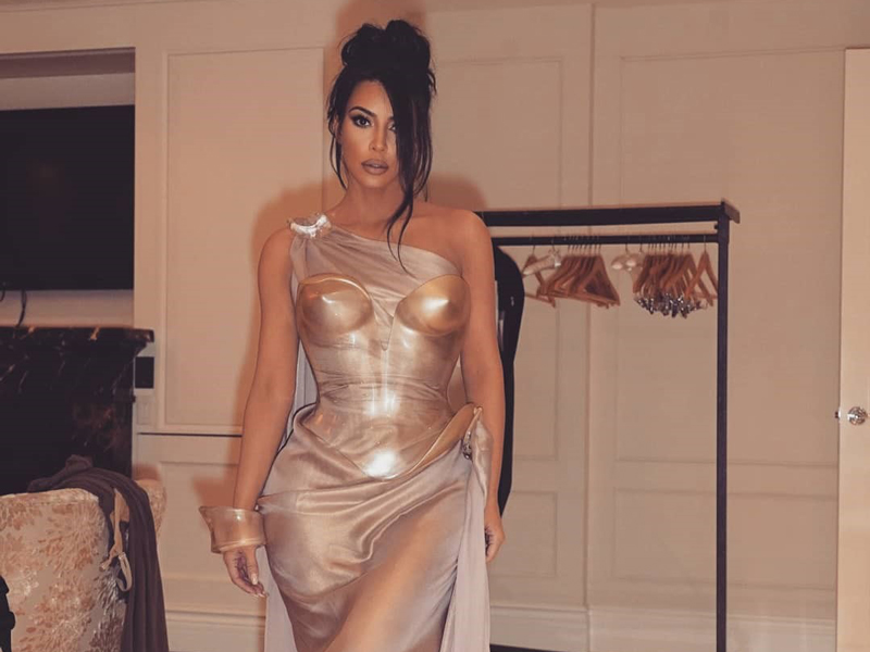 Kim Kardashian West wears the most unconventional outfit for her latest appearance
